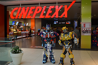 risus-promocija-s-transformer-bumblebee-optimus-prime-u-cineplexx-city-center-one
