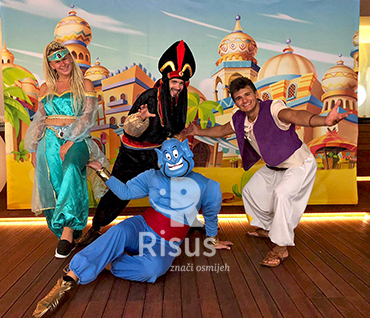 risus djecja animacija u hotelu pinija