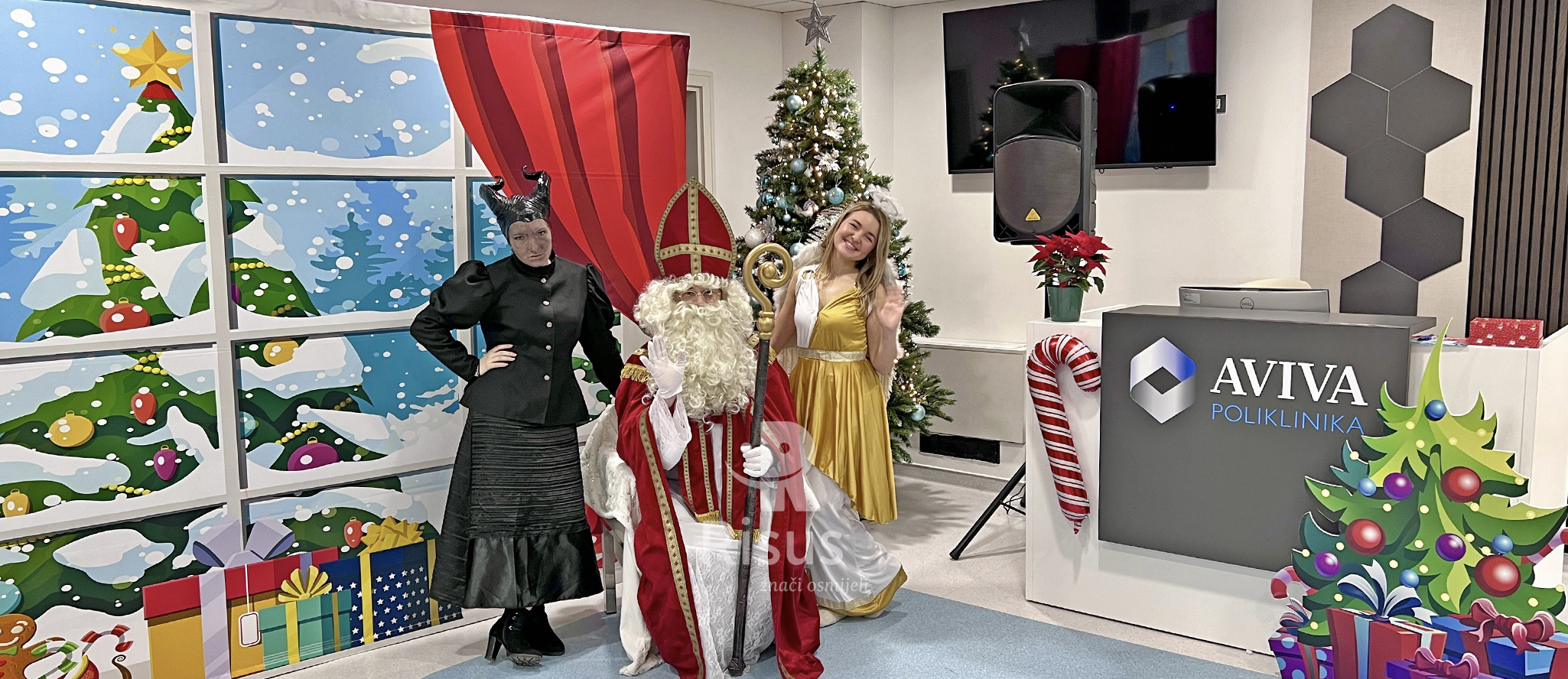 risus-event-sveti-nikola-krampus-i-anđeo-u-poliklinici-aviva